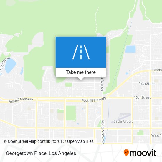 Georgetown Place map