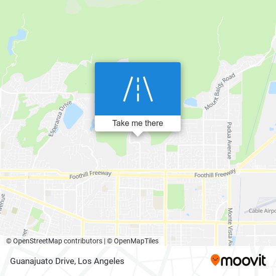 Guanajuato Drive map
