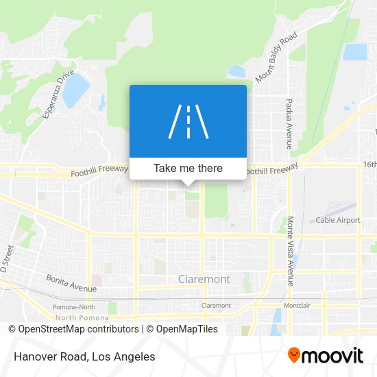 Mapa de Hanover Road