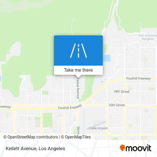Mapa de Kellett Avenue