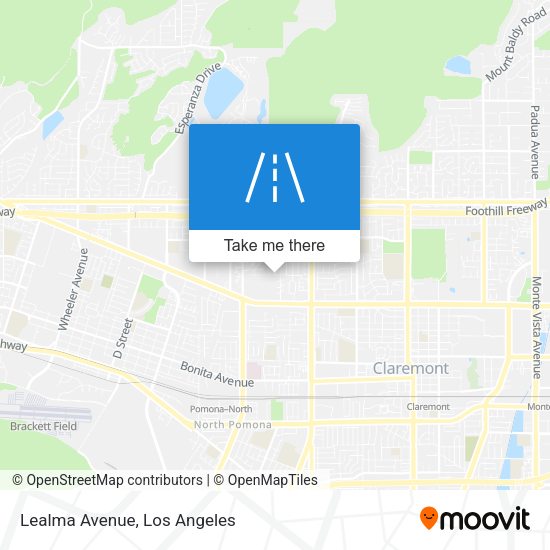 Mapa de Lealma Avenue