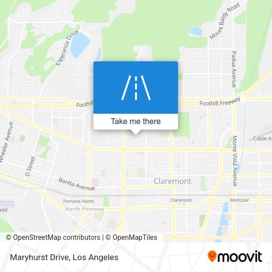 Mapa de Maryhurst Drive