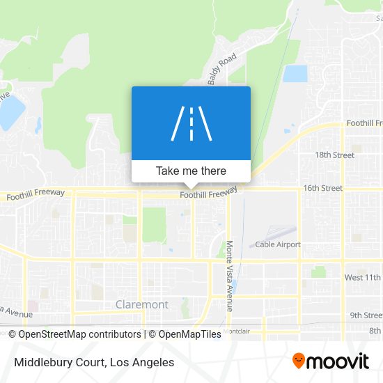 Middlebury Court map