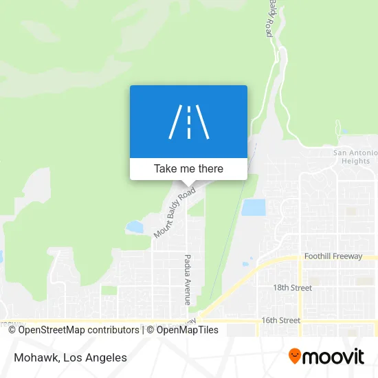 Mohawk map