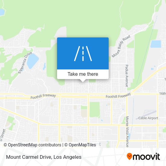 Mapa de Mount Carmel Drive