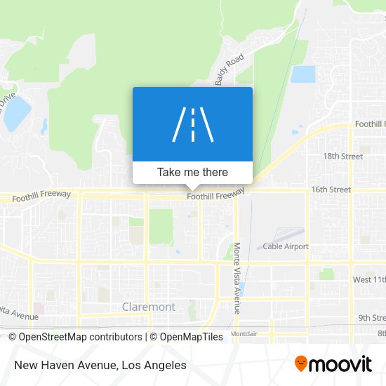 Mapa de New Haven Avenue