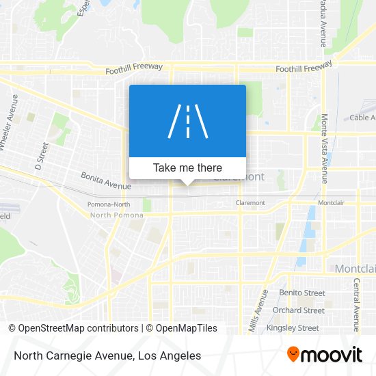 North Carnegie Avenue map