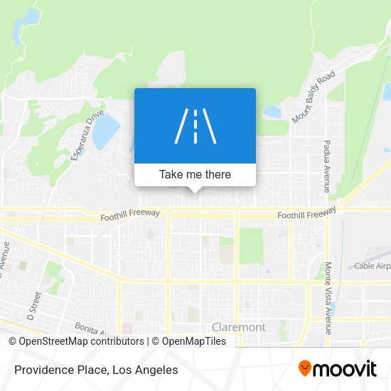 Providence Place map