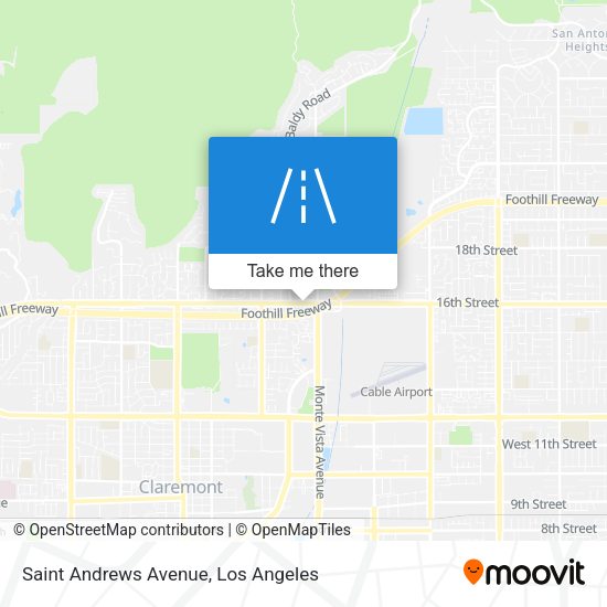 Saint Andrews Avenue map