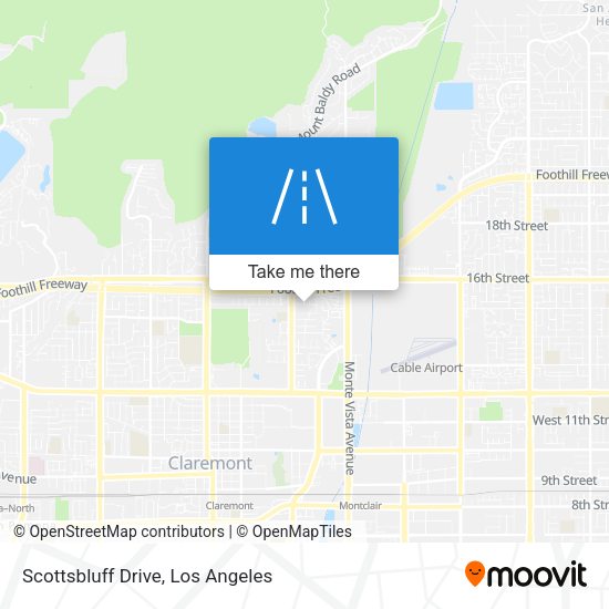 Scottsbluff Drive map