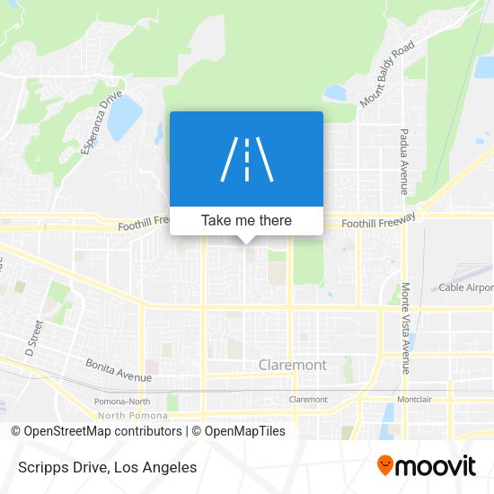 Mapa de Scripps Drive
