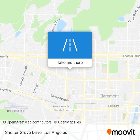 Shelter Grove Drive map