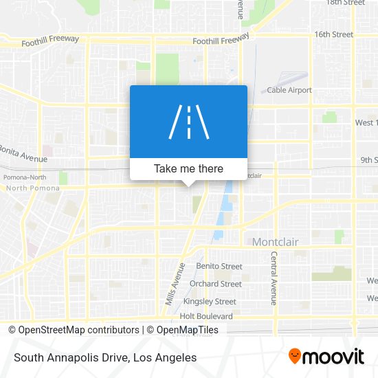 South Annapolis Drive map