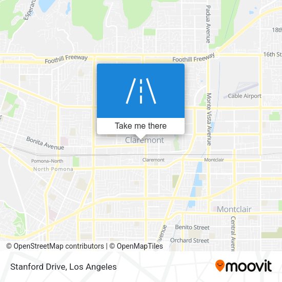 Mapa de Stanford Drive