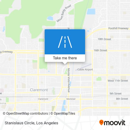 Mapa de Stanislaus Circle