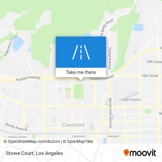 Stowe Court map