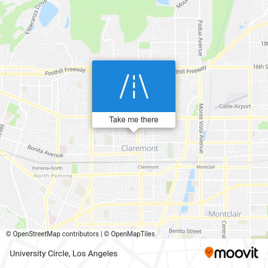 University Circle map
