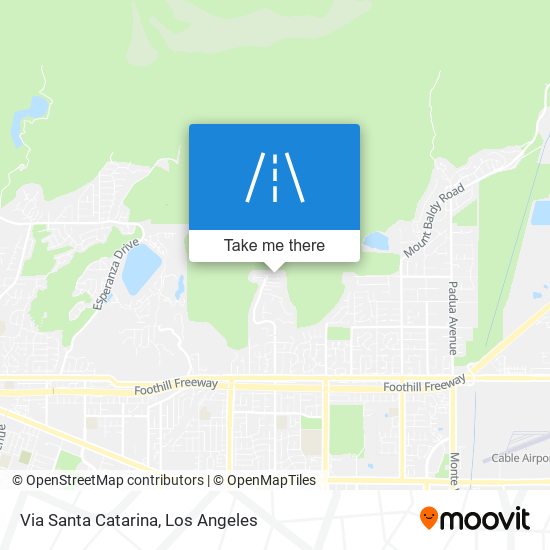 Via Santa Catarina map