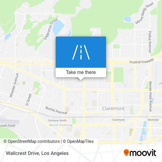 Mapa de Wallcrest Drive