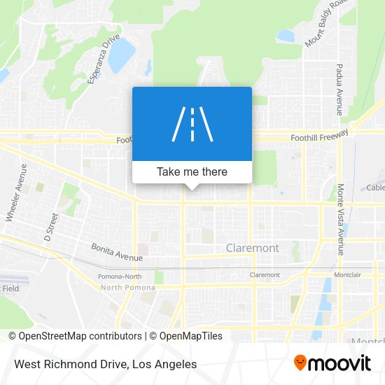 Mapa de West Richmond Drive
