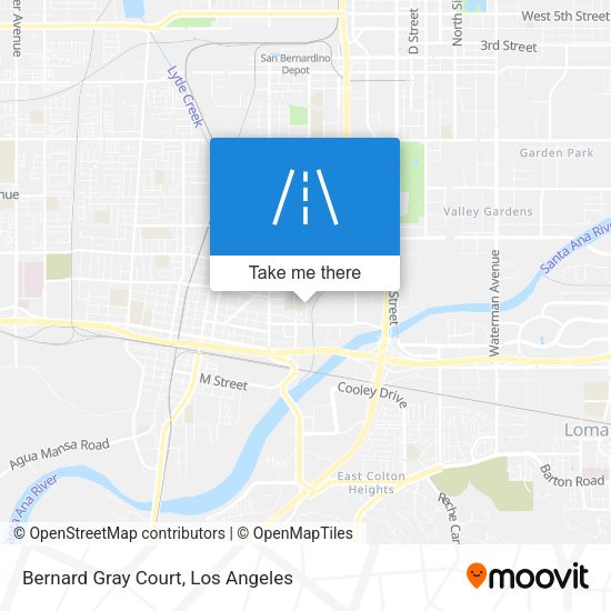 Bernard Gray Court map