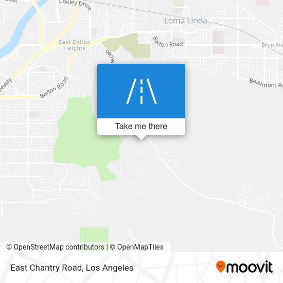 Mapa de East Chantry Road