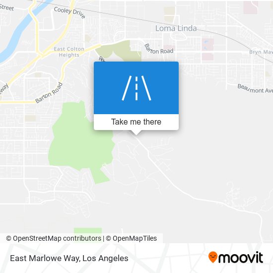 East Marlowe Way map