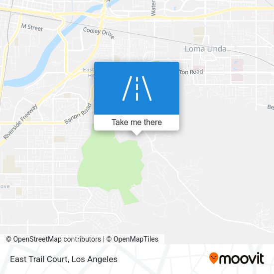 East Trail Court map