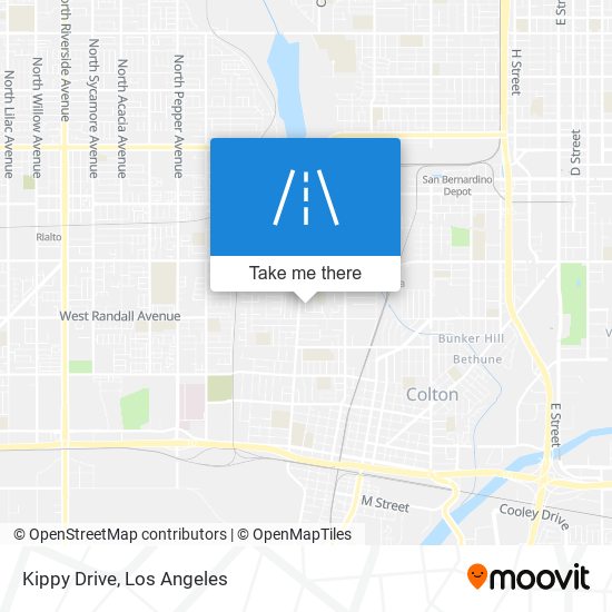 Kippy Drive map