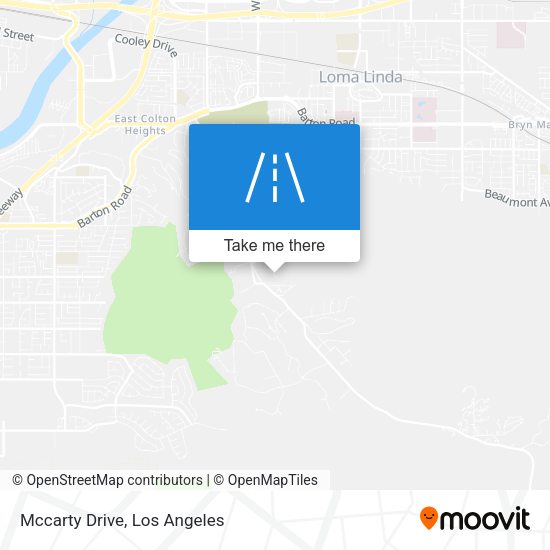 Mccarty Drive map