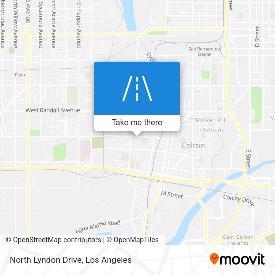 Mapa de North Lyndon Drive