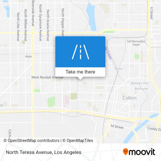 Mapa de North Teresa Avenue