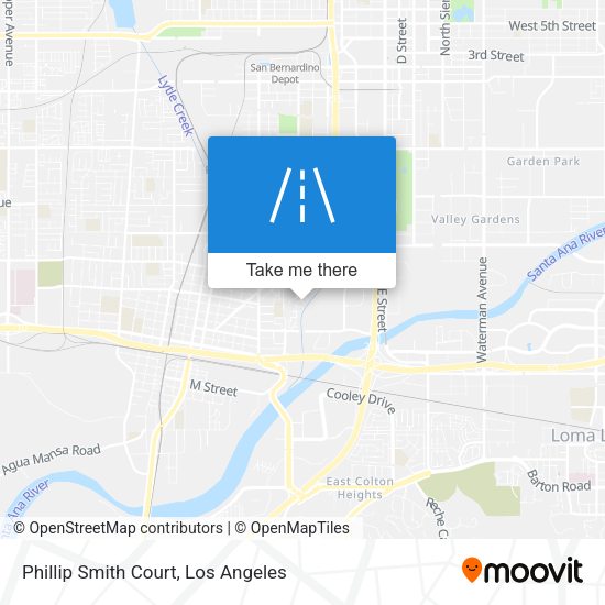 Phillip Smith Court map