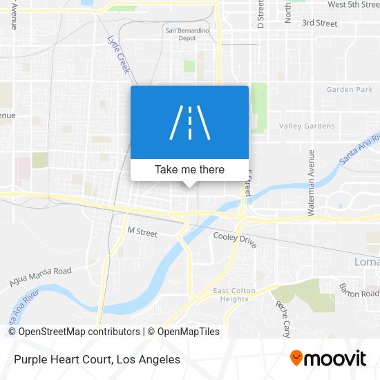 Purple Heart Court map
