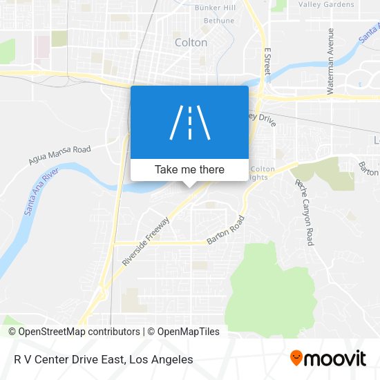 R V Center Drive East map
