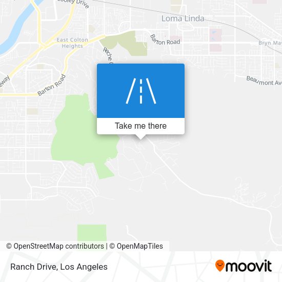 Mapa de Ranch Drive