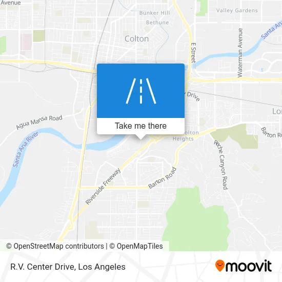 R.V. Center Drive map