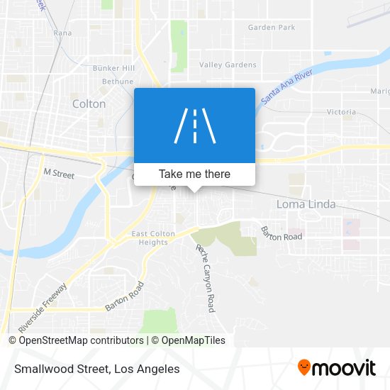 Smallwood Street map