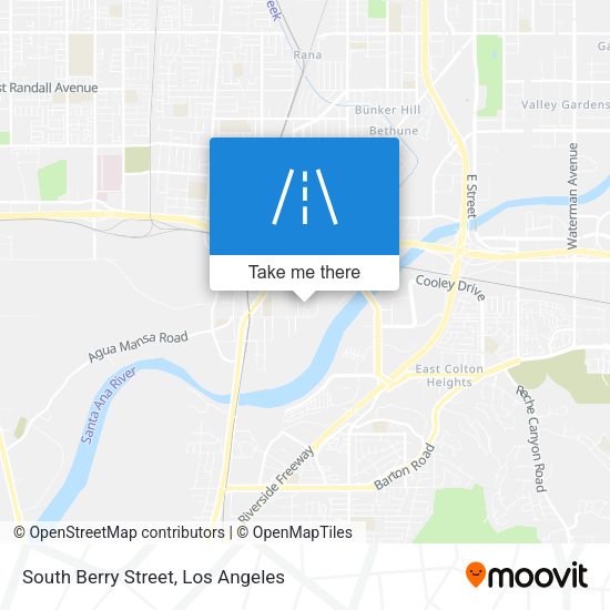 Mapa de South Berry Street