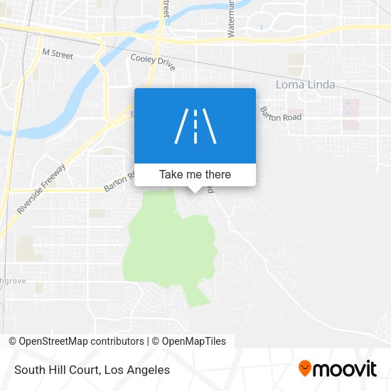 South Hill Court map