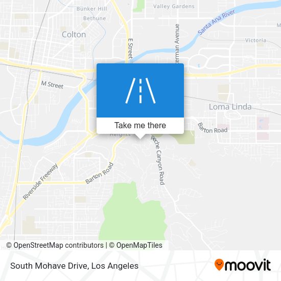 Mapa de South Mohave Drive