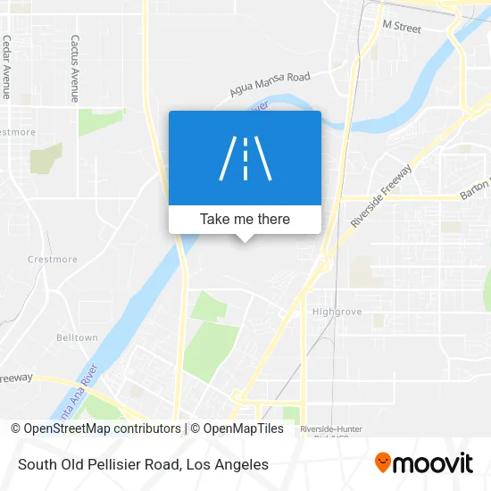 South Old Pellisier Road map