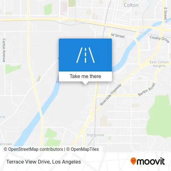 Terrace View Drive map