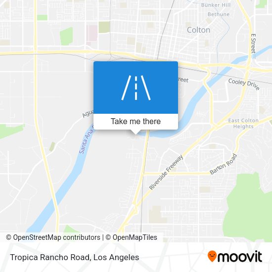 Mapa de Tropica Rancho Road
