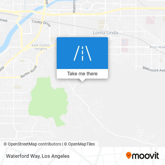 Mapa de Waterford Way