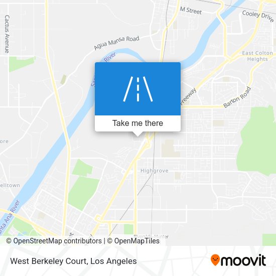 Mapa de West Berkeley Court