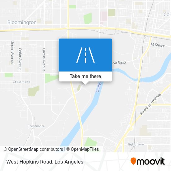 Mapa de West Hopkins Road