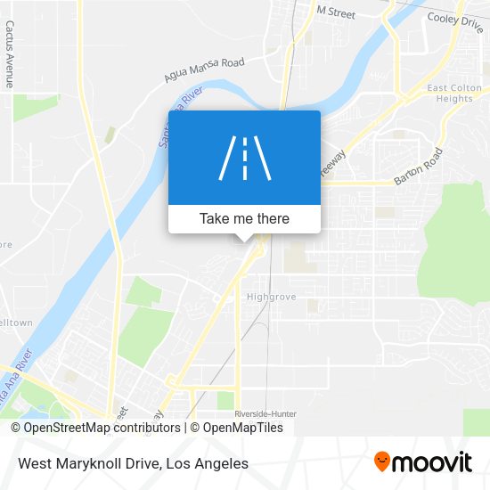 West Maryknoll Drive map