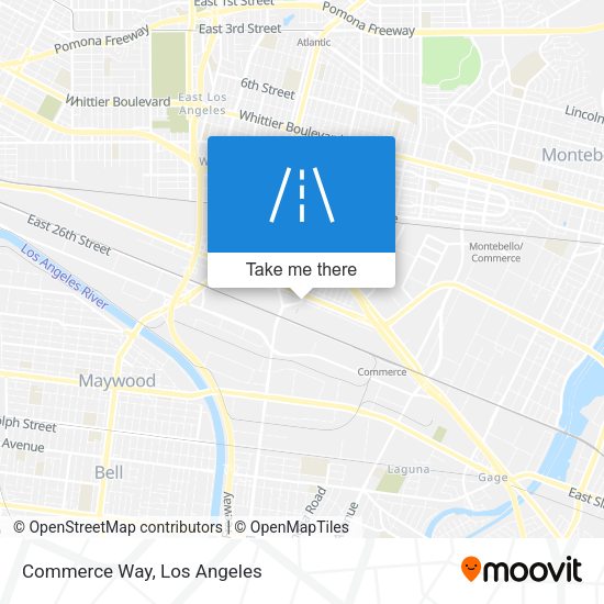 Mapa de Commerce Way