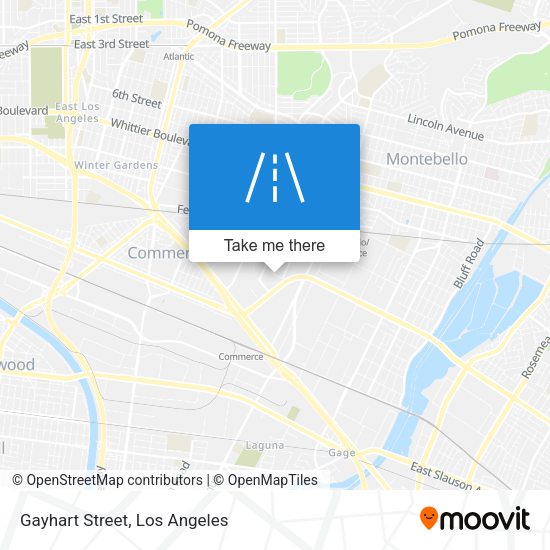 Mapa de Gayhart Street